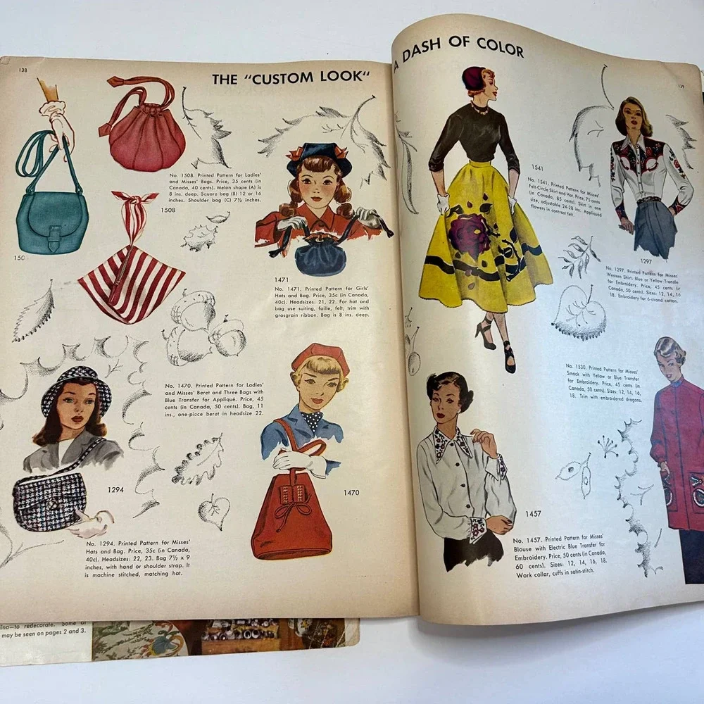 Vintage 1950‎ Mccalls Needlework Annual Magazine